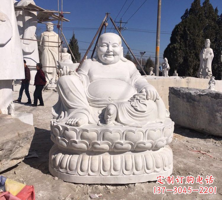安阳大肚弥勒佛石雕