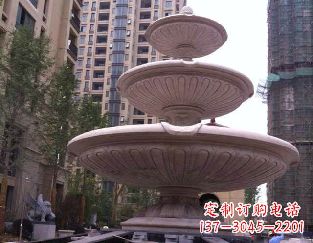 安阳大理石大型喷泉石雕 (3)