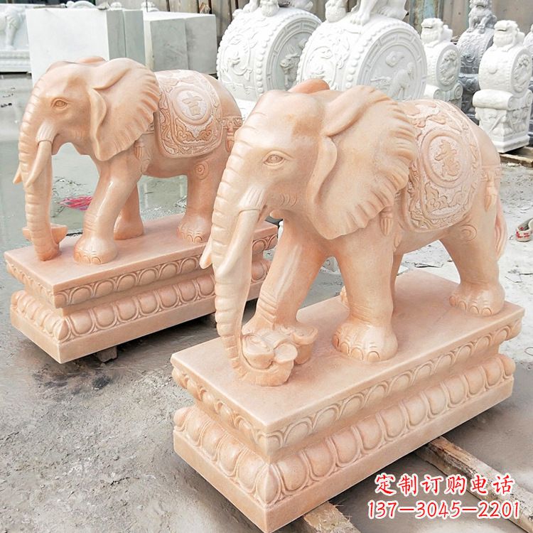 安阳大理石雕大象