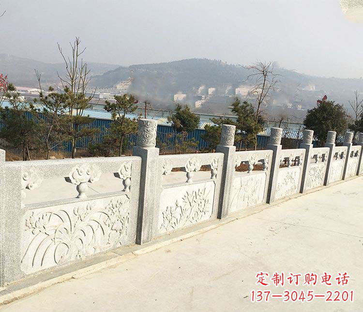 安阳大理石护城河栏板石雕