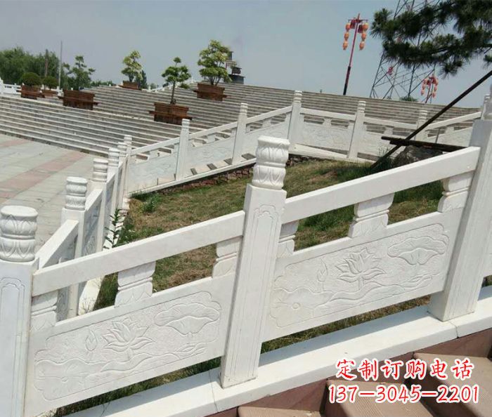 安阳大理石景区栏板石雕 (2)