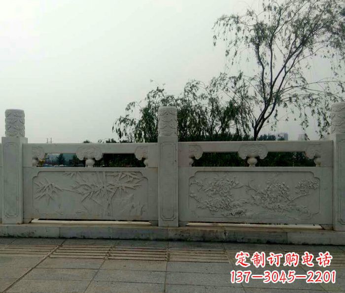 安阳大理石景区栏板石雕 (3)