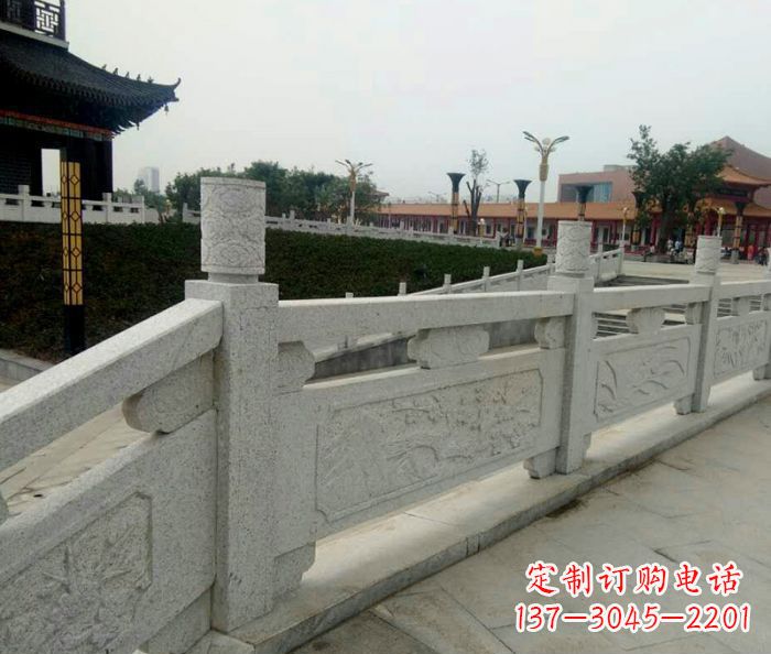 安阳大理石景区栏板石雕_1