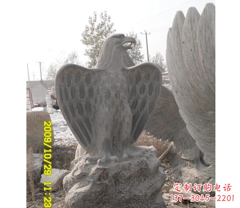 安阳大理石老鹰雕塑