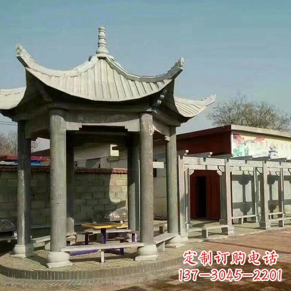 安阳大理石凉亭庭院亭子