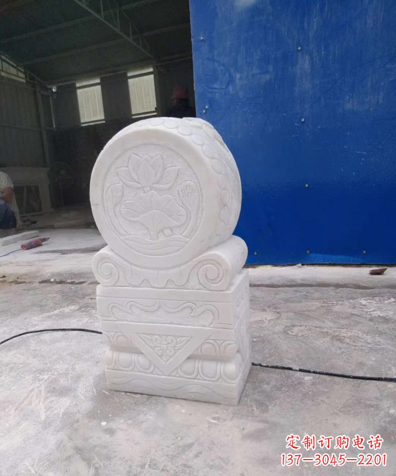 安阳大理石门墩雕塑