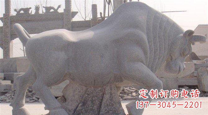 安阳大理石牛雕塑——让你家里充满独特艺术气息