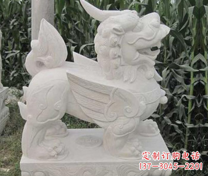 安阳大理石貔貅古代神兽石雕