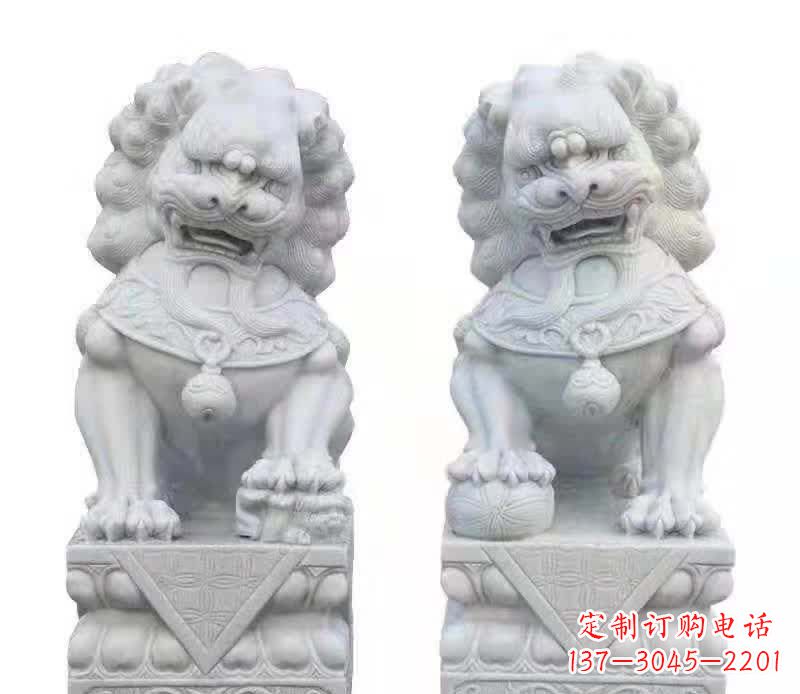 安阳大理石狮子雕塑