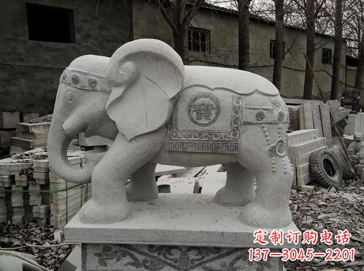 安阳大象 石雕 古代