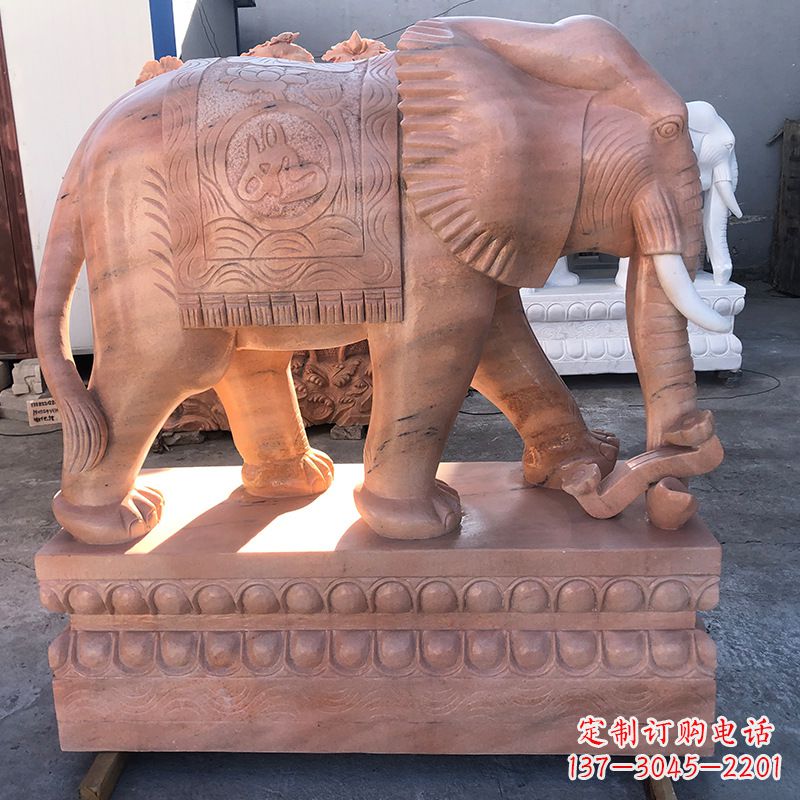 安阳大象 石雕