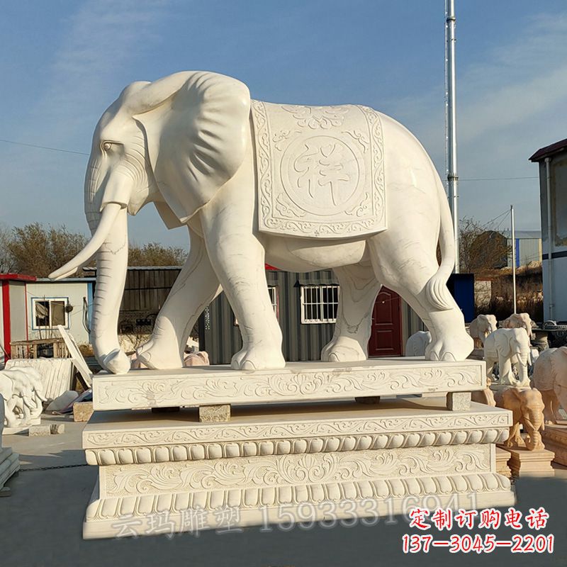 安阳大象石雕雕刻