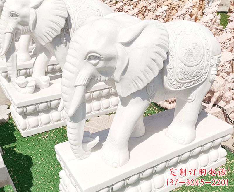 安阳大象石雕雕塑