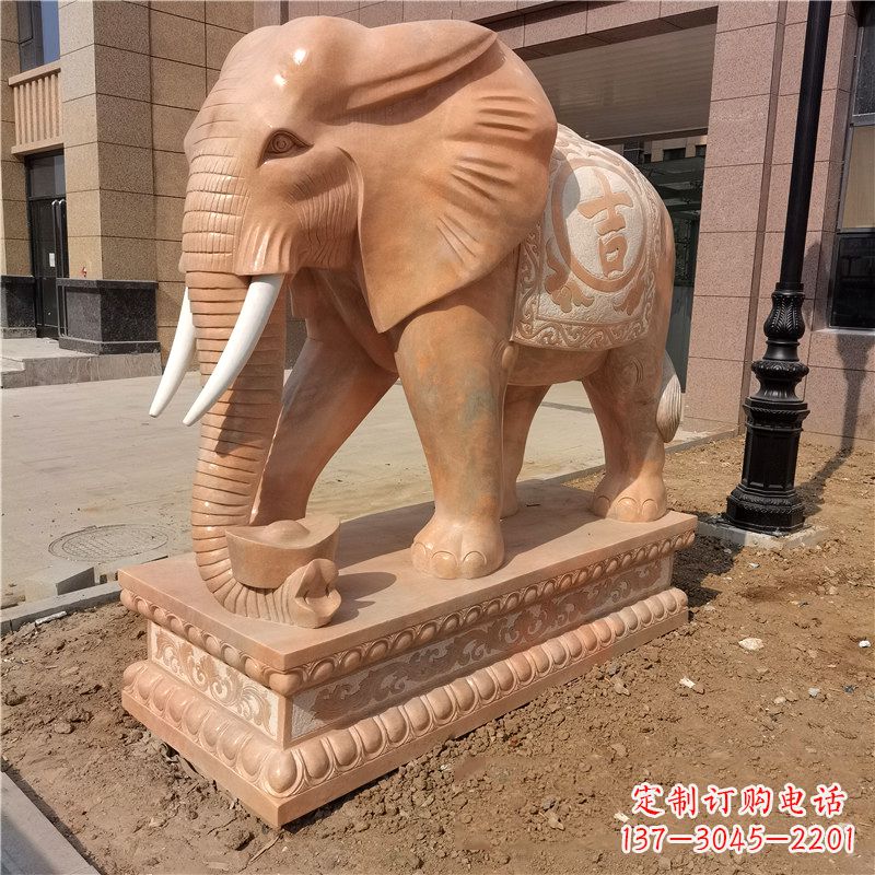 安阳大象石雕辟邪