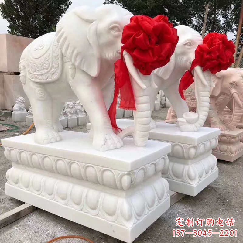安阳大象石雕塑