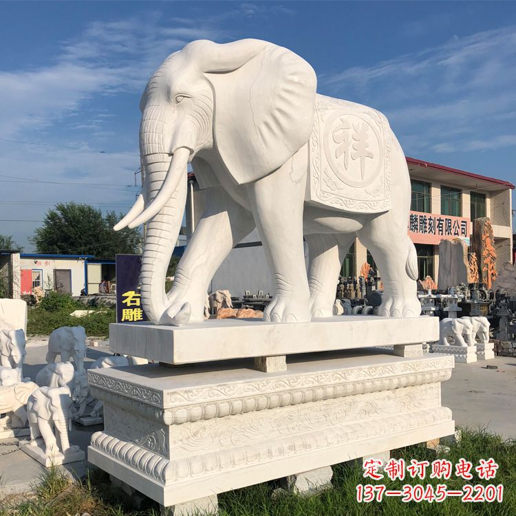 安阳大象岩石雕塑