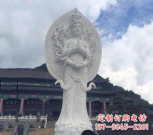 安阳大型汉白玉观音雕像
