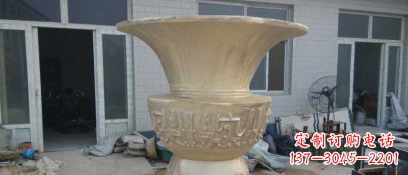 安阳大型花盆铜雕