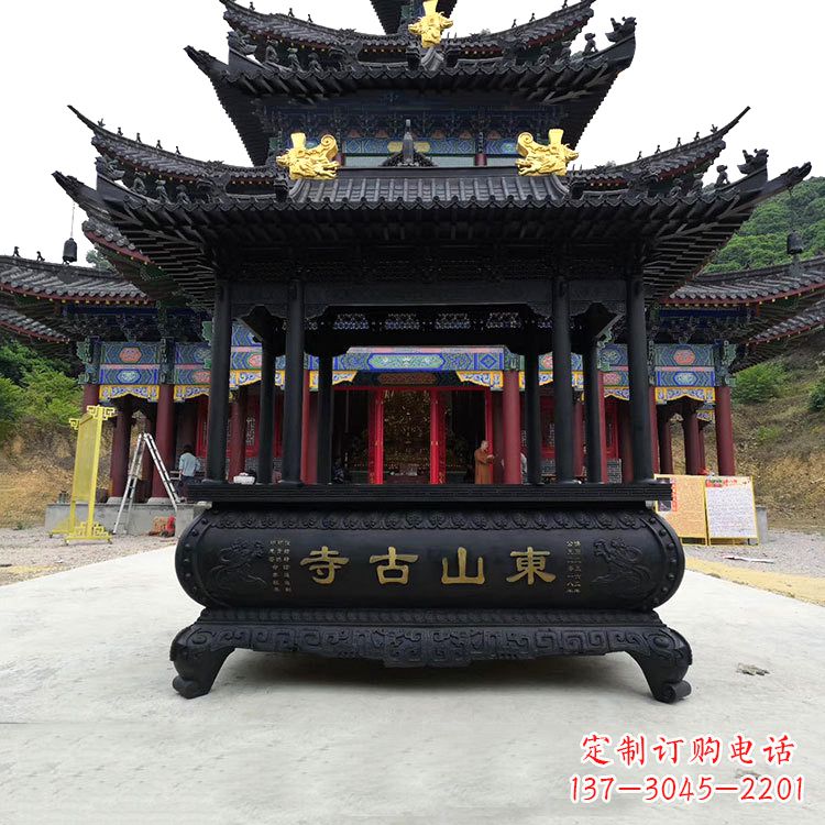安阳大型寺庙香炉雕塑
