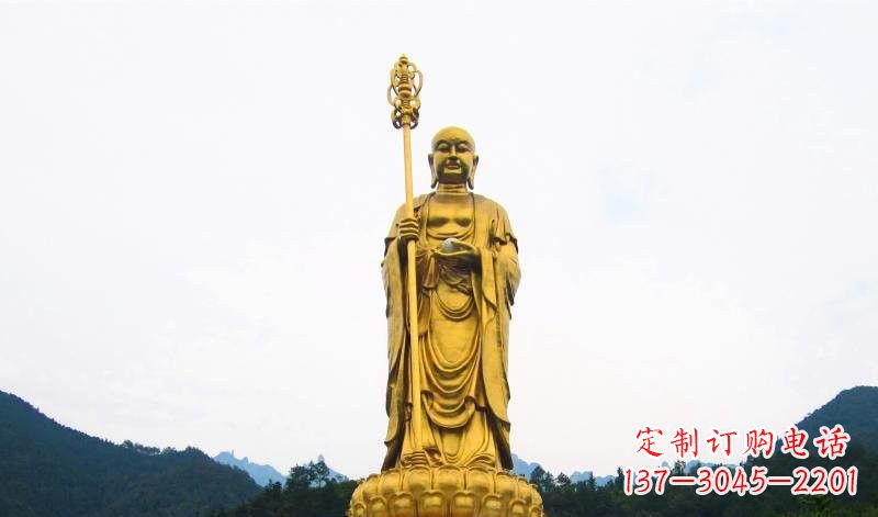 安阳大型铜雕佛像