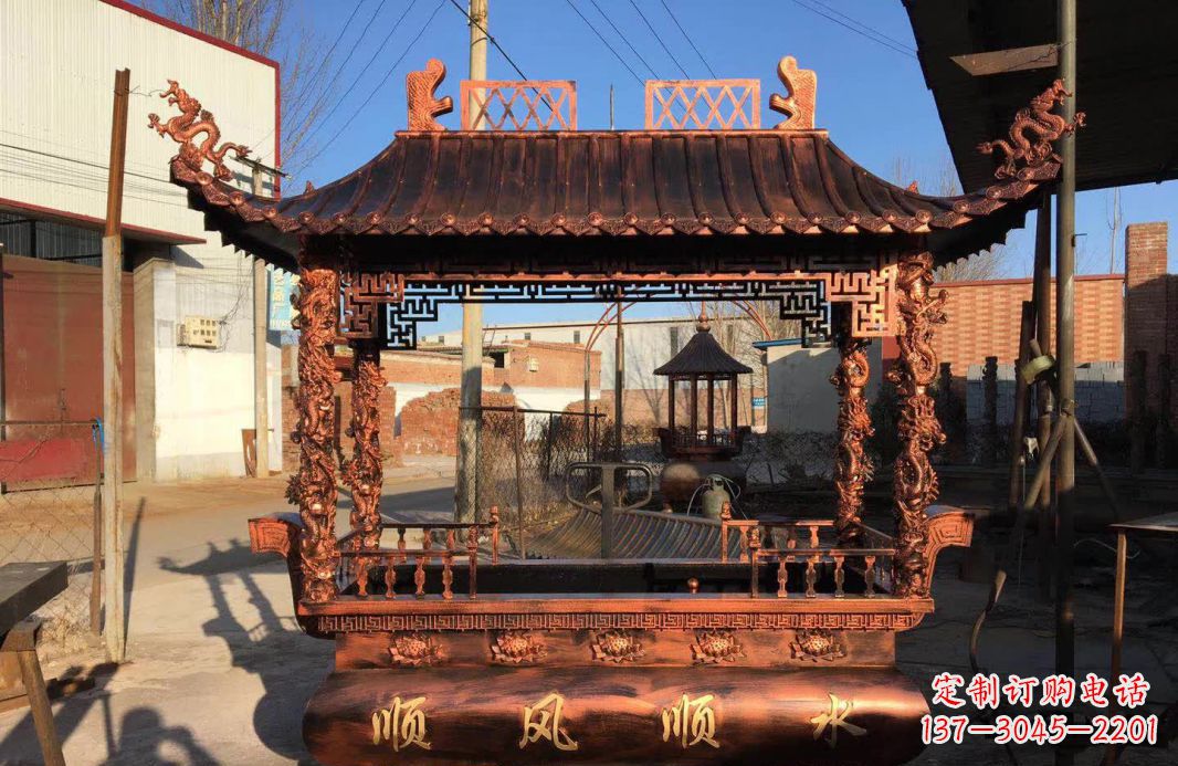 安阳大型铜雕香炉