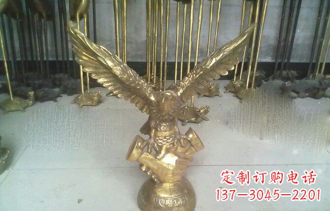 安阳大展宏图老鹰铜雕