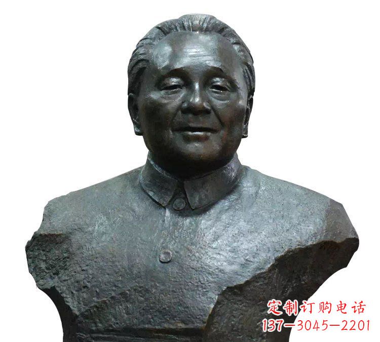 安阳邓小平伟人胸像铜雕