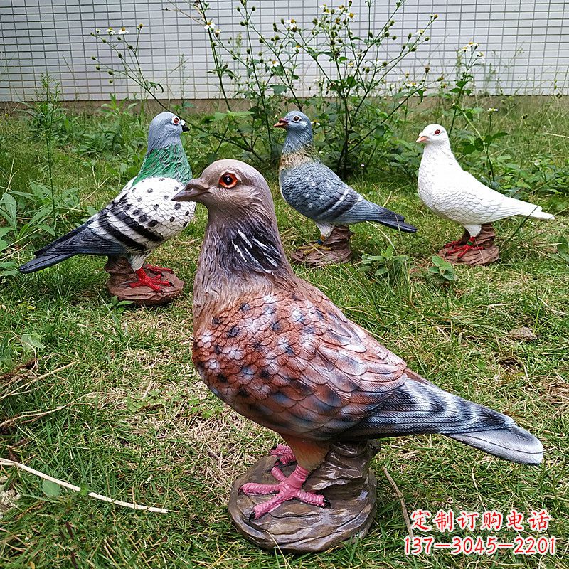 安阳雕塑和平鸽图片