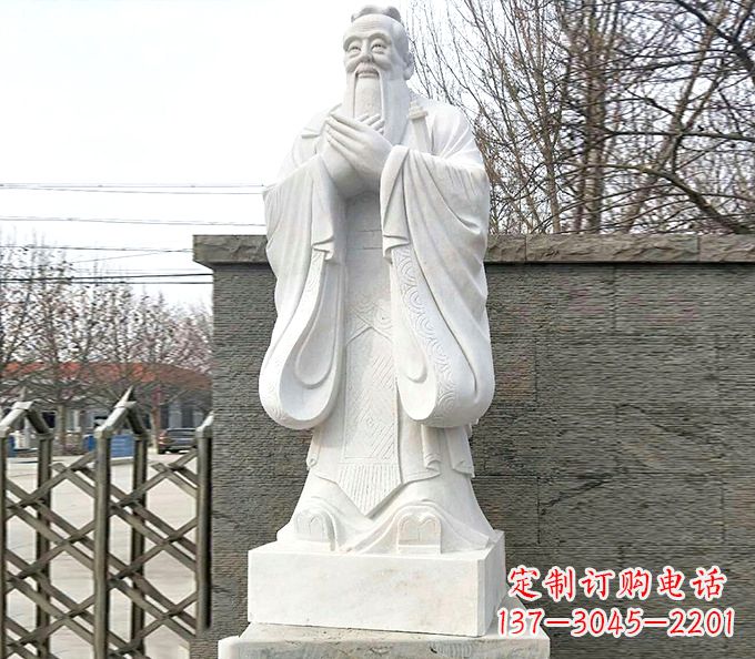 安阳雕塑孔子头像