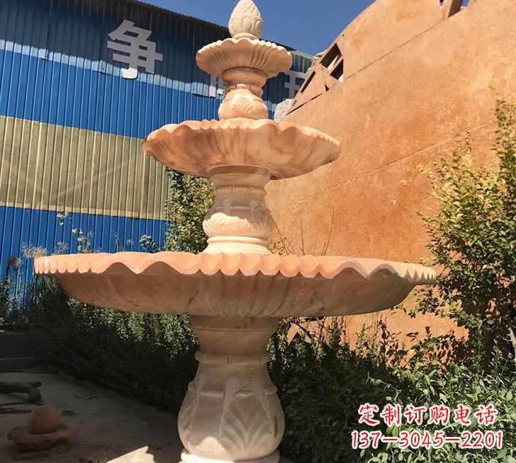 安阳跌水盆喷泉石雕