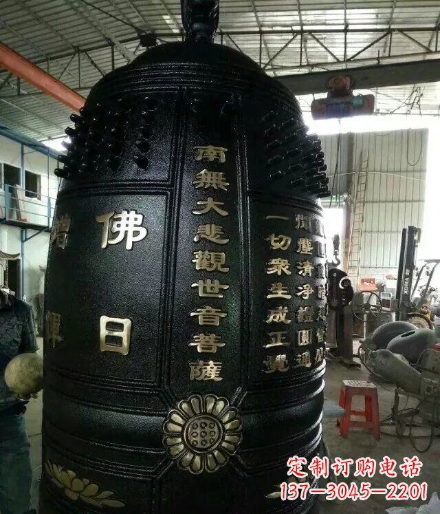 安阳定制铜钟寺庙铜雕