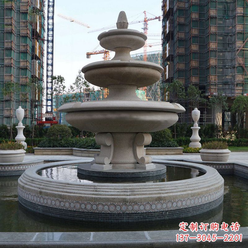 安阳东阳石雕喷泉水景