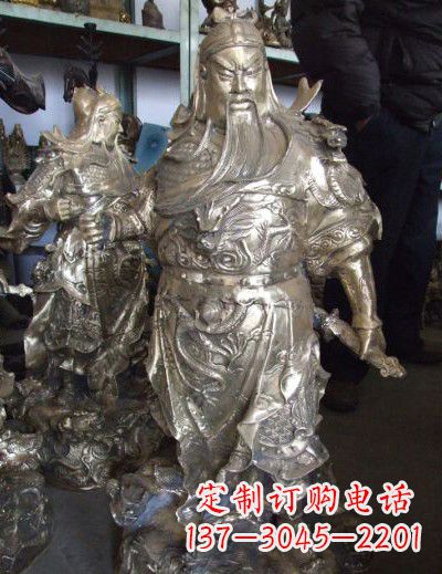 安阳锻铜关公铜雕