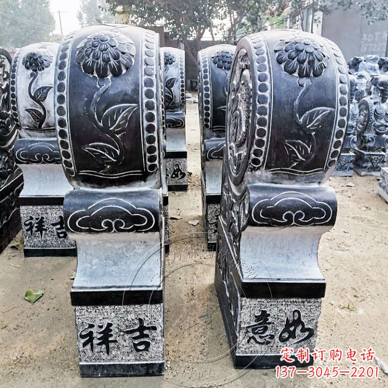 安阳仿古门枕石门墩雕塑
