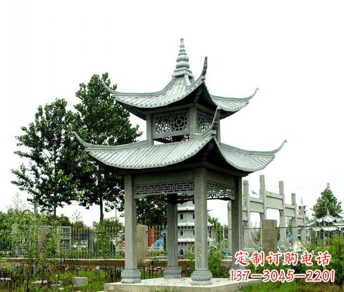 安阳仿古双层石雕凉亭