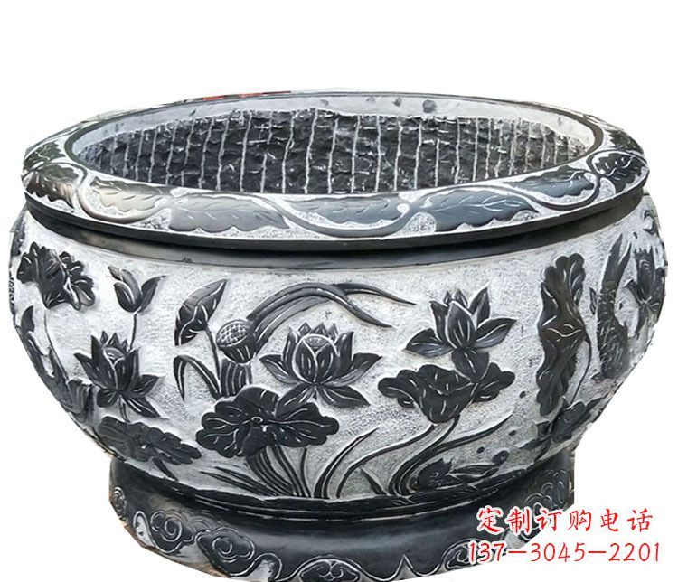 安阳仿古庭院花盆雕塑