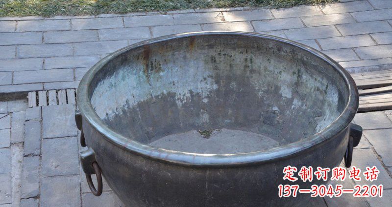 安阳仿古铜水缸铜雕