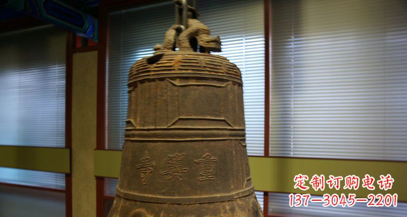 安阳仿古铜钟寺庙铜雕