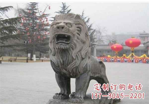 安阳仿古西洋狮子石雕