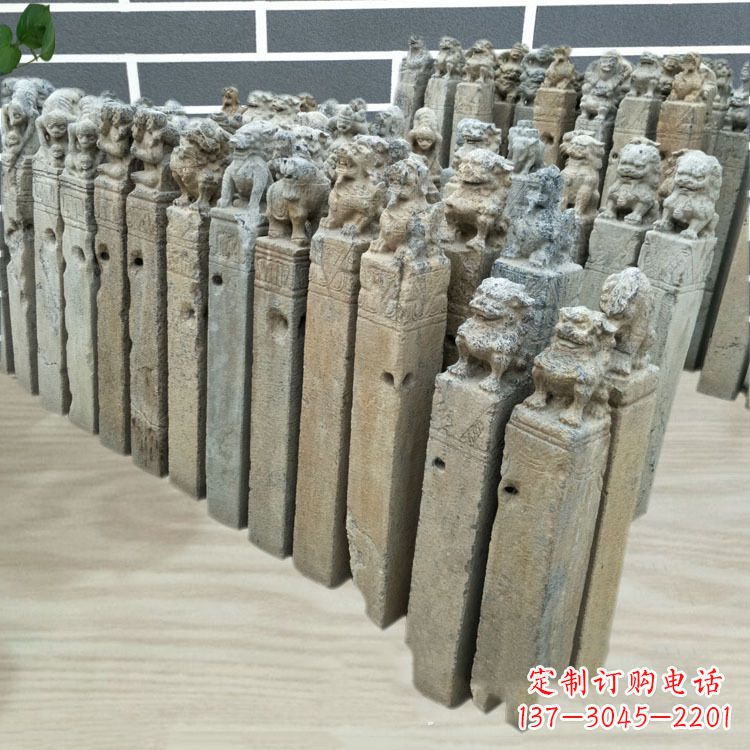 安阳仿古做旧拴马柱