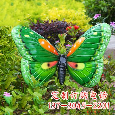 安阳仿真蝴蝶_绿色款35x65x42