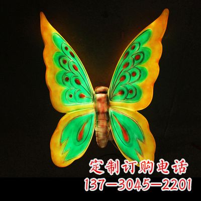 安阳仿真蝴蝶_绿色发光款73x50x30