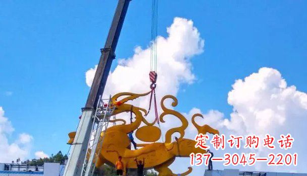 安阳飞龙不锈钢雕塑