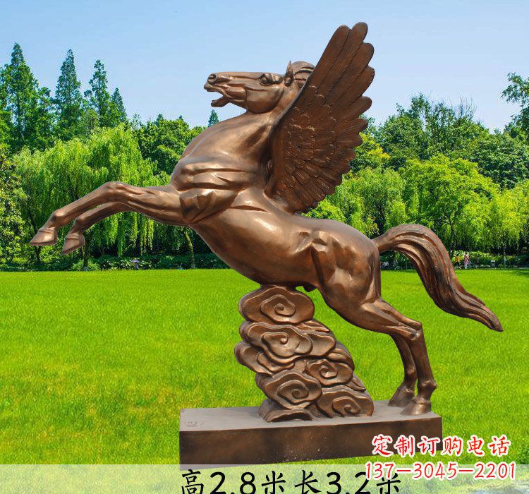 安阳飞马铜雕222