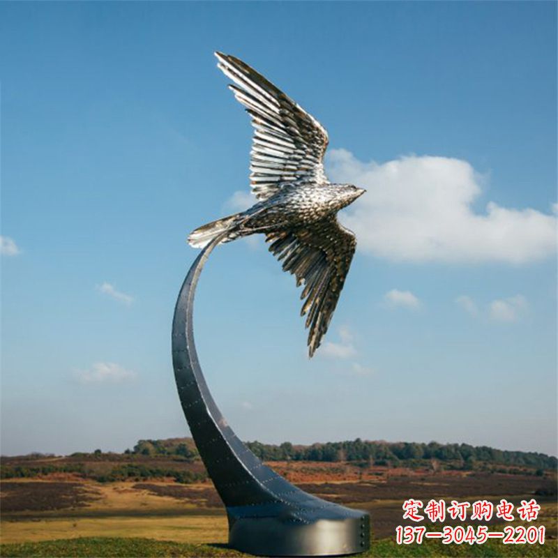 安阳不锈钢老鹰雕塑