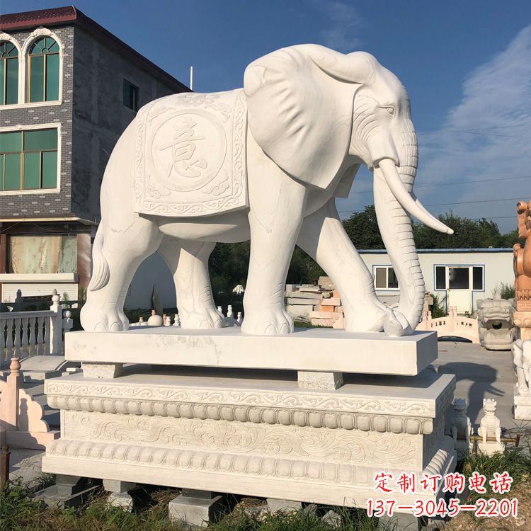 安阳佛教石雕大象