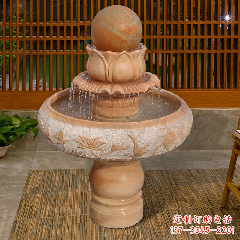 安阳涪陵石雕风水球
