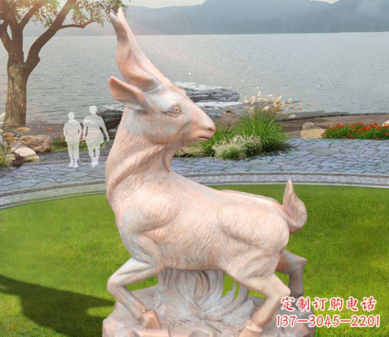 安阳福禄寿羊石雕