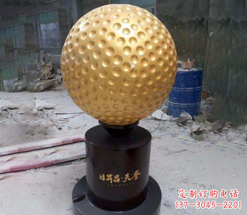 安阳高尔夫球铜雕