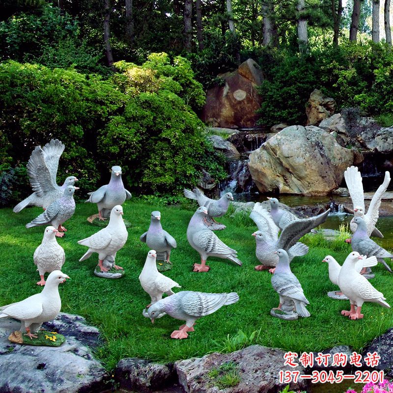 安阳鸽子不锈钢雕塑